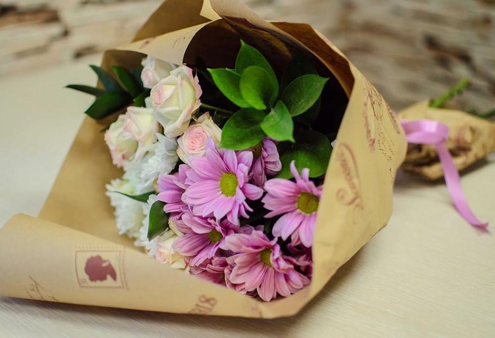 Букет цветов из: Розы и Хризантемы в Лосино-Петровском