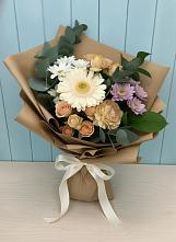 Букет цветов из:  Герберы и Хризантемы в Лосино-Петровском